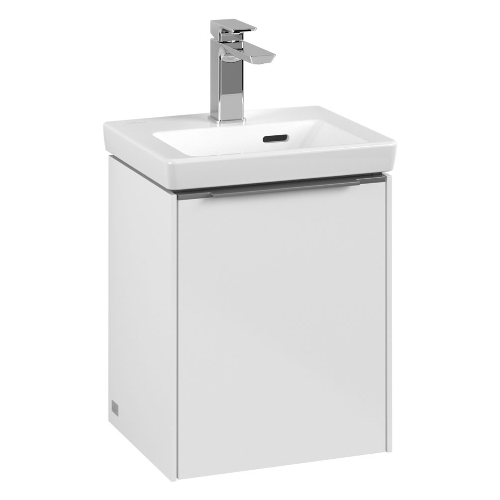 Cutout image of Villeroy & Boch Subway 3.0 White 370mm Wall-Hung Basin Vanity Unit